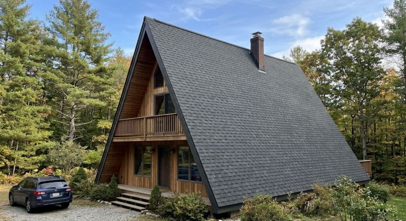 A Frame Roof Installation in Stark County, OH