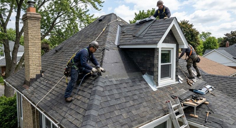 A Frame Roof Repair in Stark County, OH