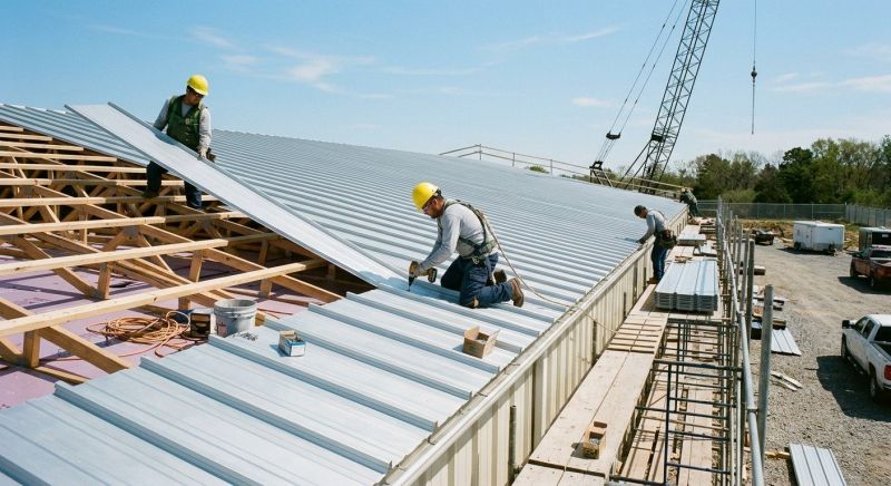 Aluminum Roof Installation in Barberton, OH