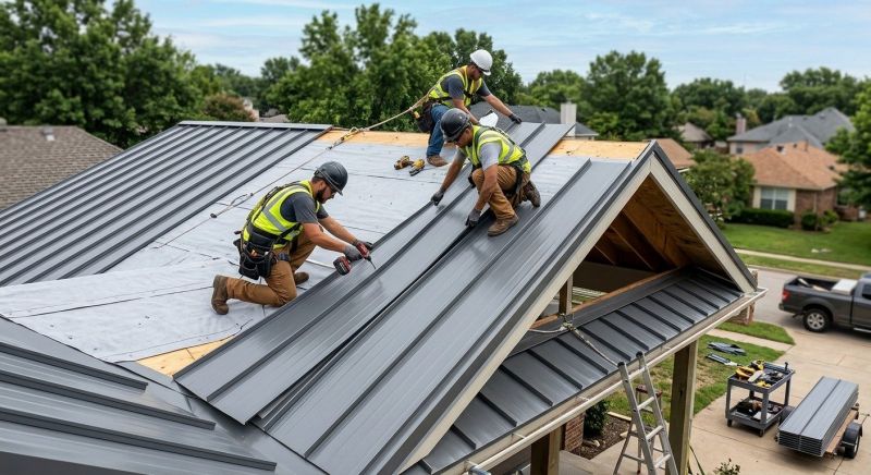 Aluminum Roof Installation in North Canton, OH
