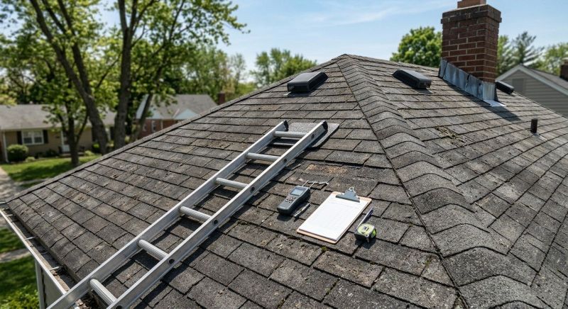 Asphalt Roof Inspection in Akron, OH