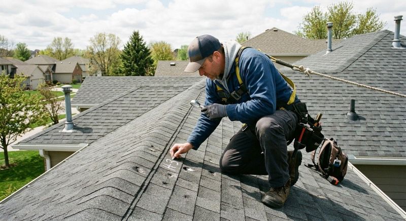 Asphalt Roof Inspection in Louisville, OH