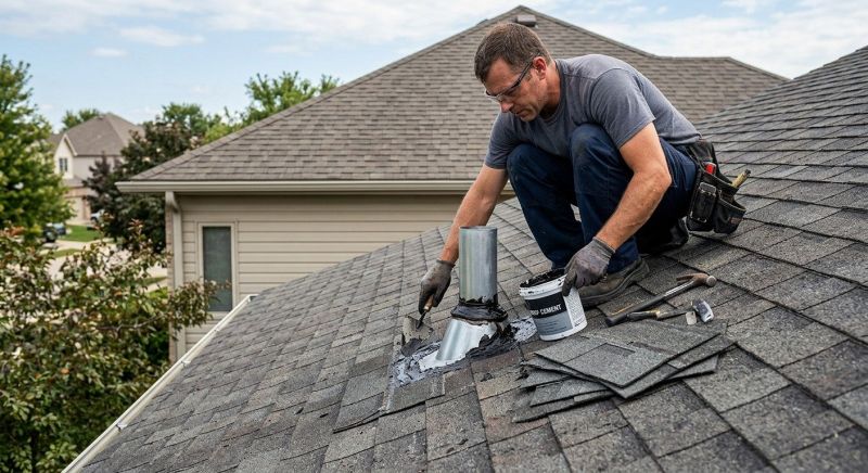 Asphalt Roof Leak Repair in Uniontown, OH