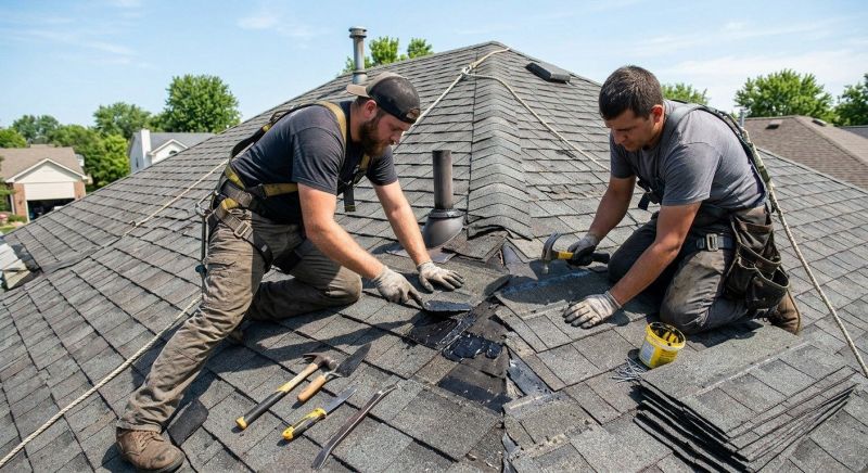 Asphalt Roof Repair in Louisville, OH