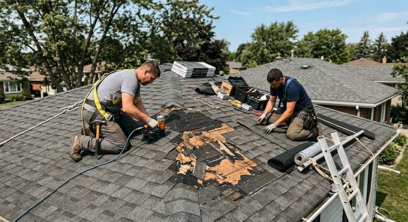 Asphalt Roof Repair in Uniontown, OH