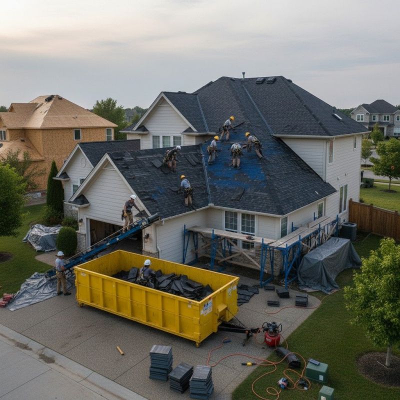 Asphalt Roof Replacement in Hartville, OH