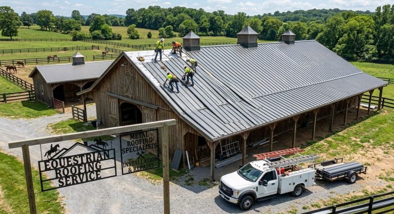 Barn Roof Installation in Stark County, OH