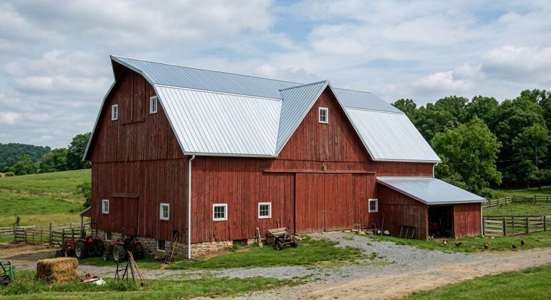 Barn Roof Replacement in Alliance, OH