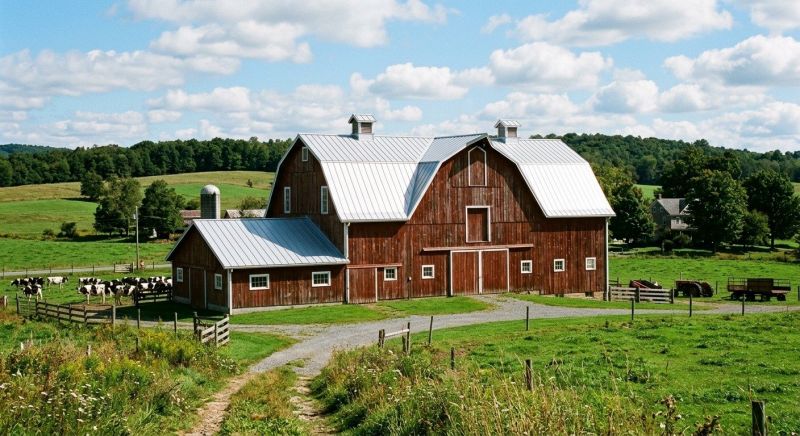 Barn Roof Replacement in Dover, OH