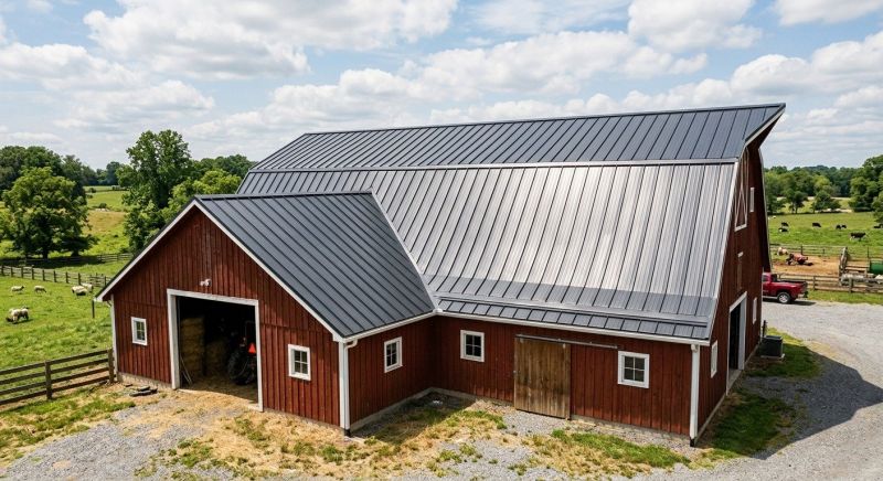 Barn Roof Replacement in Louisville, OH