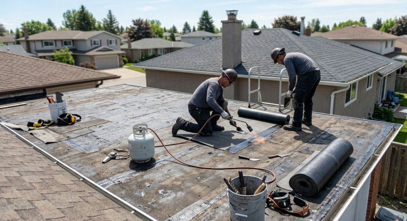 Bitumen Roof Repair in Stark County, OH