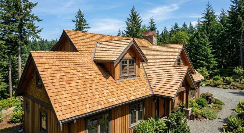 Cedar Roof Installation in Cuyahoga Falls, OH