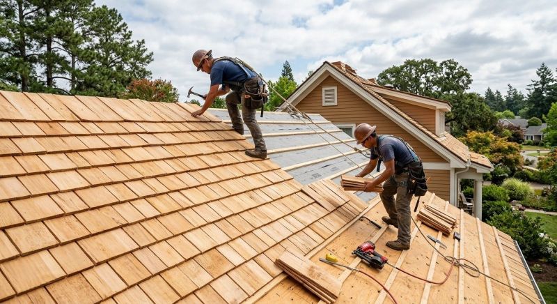 Cedar Roof Installation in Orrville, OH