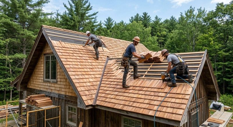 Cedar Roof Installation in Tuscarawas County, OH