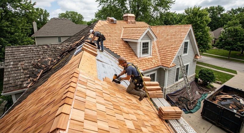 Cedar Roof Replacement in Dover, OH