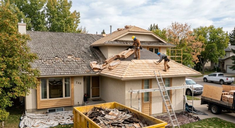 Cedar Roof Replacement in Uniontown, OH