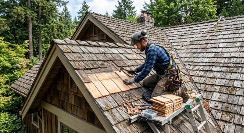 Cedar Shingles Repair in Alliance, OH