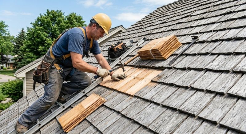 Cedar Shingles Repair in Tallmadge, OH