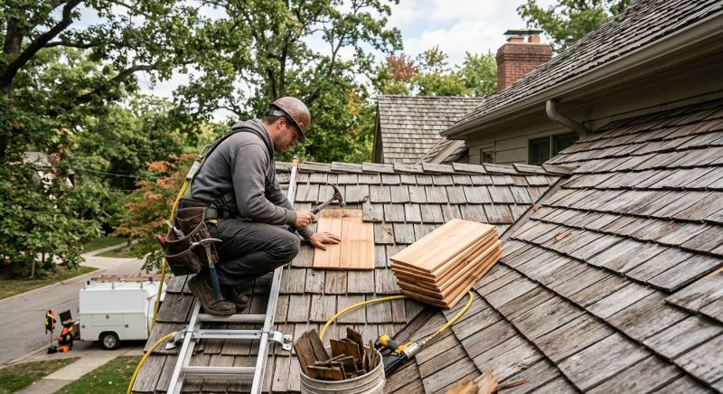Cedar Shingles Repair in Tuscarawas County, OH