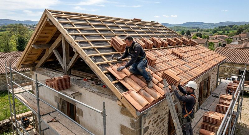 Clay Roof Installation in Akron, OH