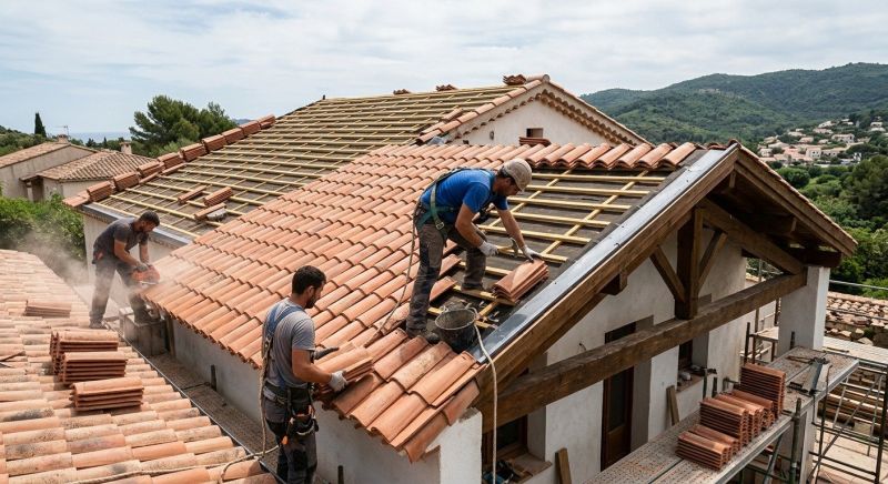 Clay Roof Installation in Massillon, OH