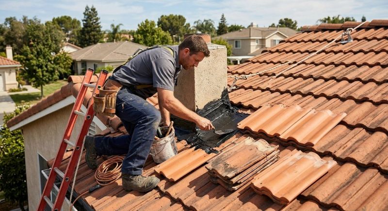 Clay Roof Leak Repair in Stark County, OH