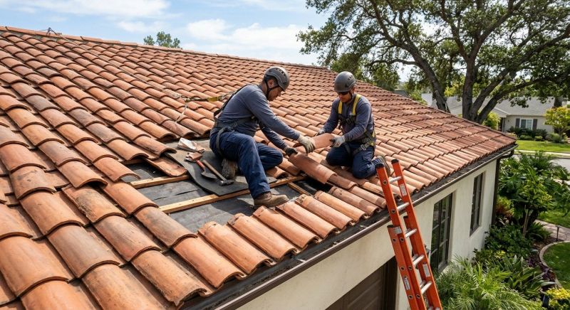 Clay Roof Leak Repair in Stark County, OH