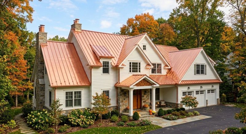 Copper Roof Replacement in Stark County, OH