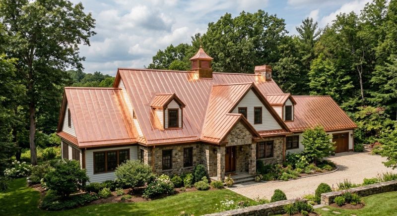Copper Roof Replacement in Stark County, OH