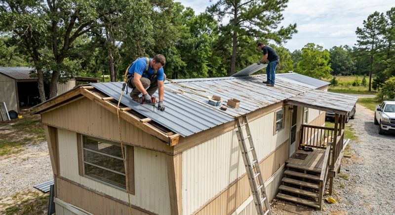 Corrugated Roof Repair in Massillon, OH