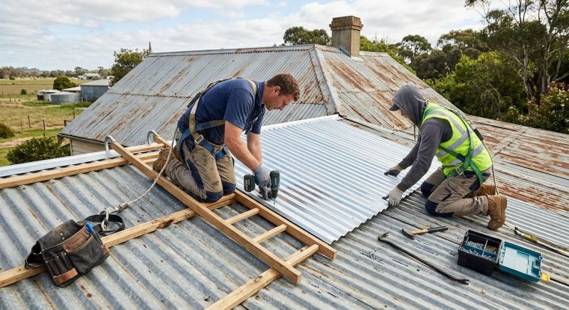 Corrugated Roof Repair in Rittman, OH