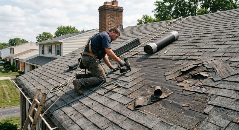 Damaged Roof Repair in Stark County, OH