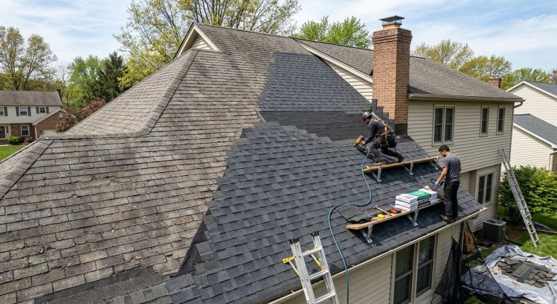 Damaged Roof Replacement in Canton, OH