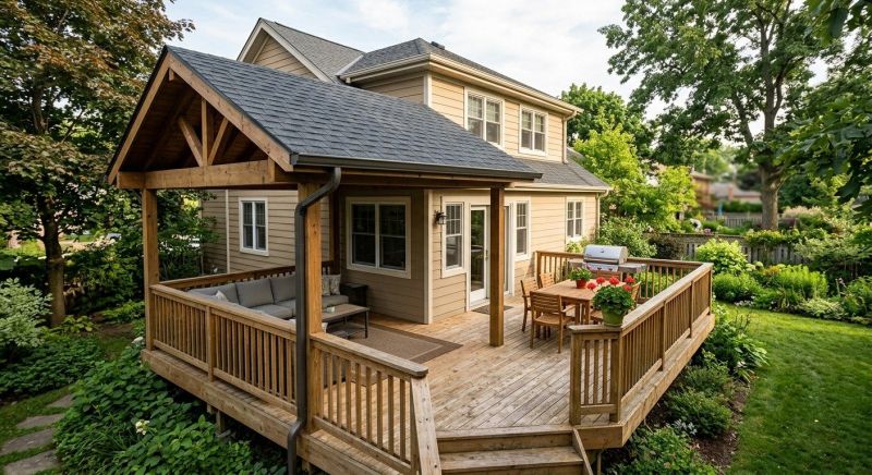 Deck Roof Construction in Stark County, OH