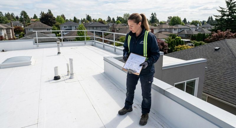 Epdm Roof Inspection in Stark County, OH