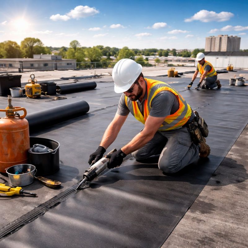 Epdm Roof Installation in Canal Fulton, OH