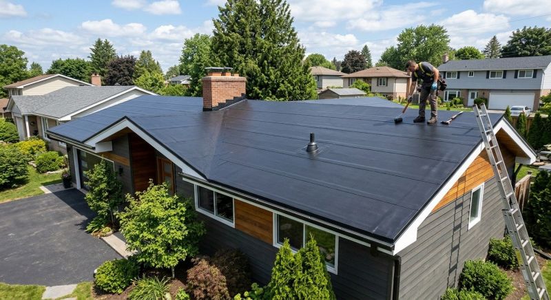 Epdm Roof Installation in Dover, OH