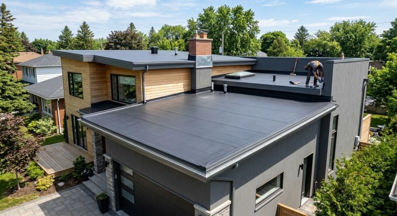 Epdm Roof Installation in Homeworth, OH
