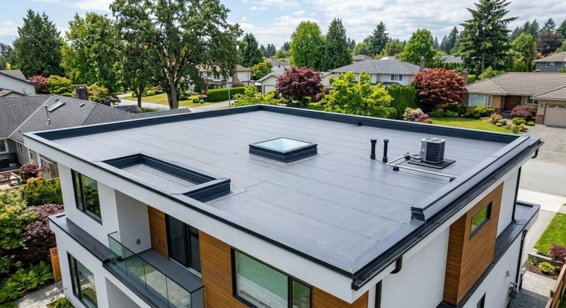 Flat Roof Installation in Cuyahoga Falls, OH