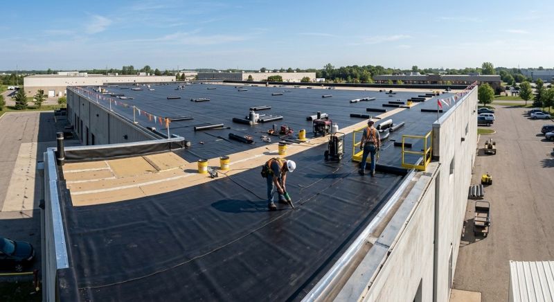 Flat Roof Installation in Tuscarawas County, OH