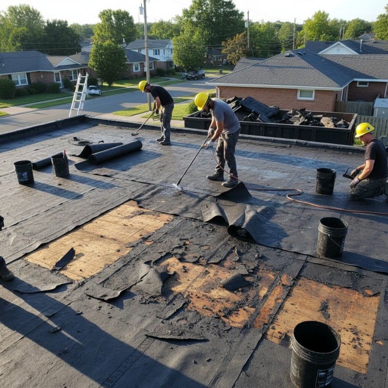Flat Roof Repair in Dover, OH