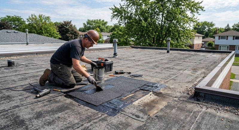 Flat Roof Repair in Stark County, OH