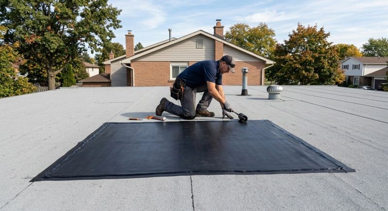 Flat Roof Repair in Rittman, OH