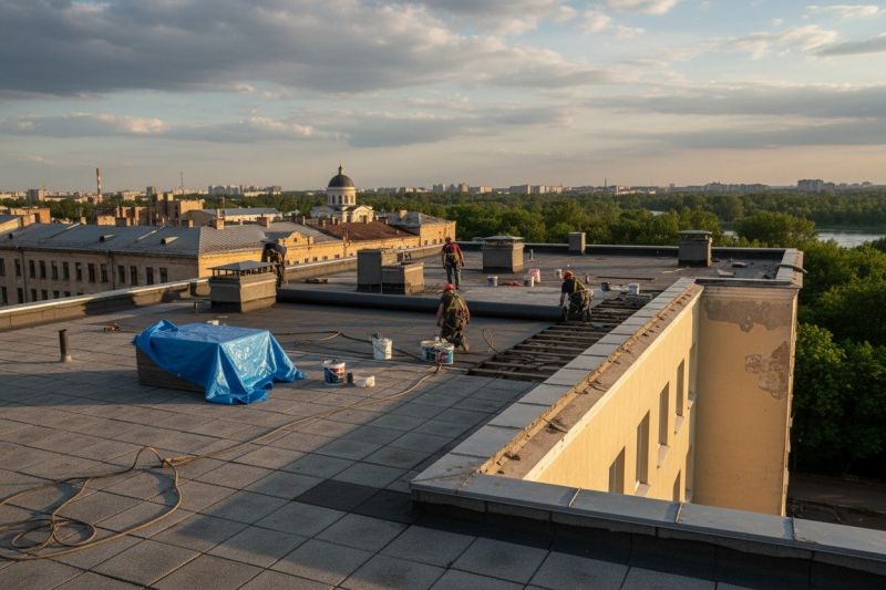 Flat Roof Replacement in Wayne County, OH