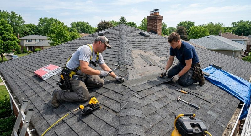 Garage Roof Repair in Stark County, OH