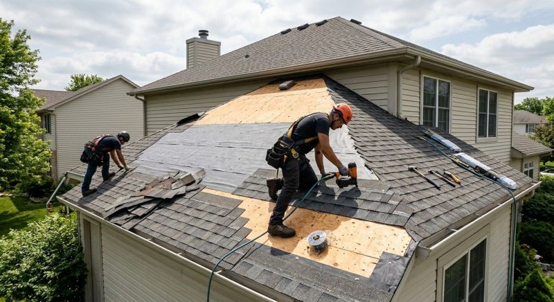 Hip Roof Shingle Replacement in Stark County, OH