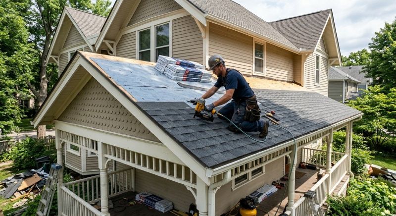 House Roof Installation in Stark County, OH