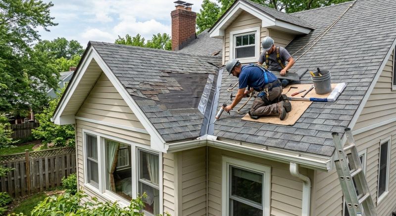 House Roof Repair in Barberton, OH