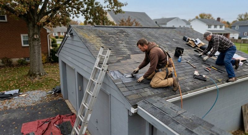 House Roof Repair in Dover, OH
