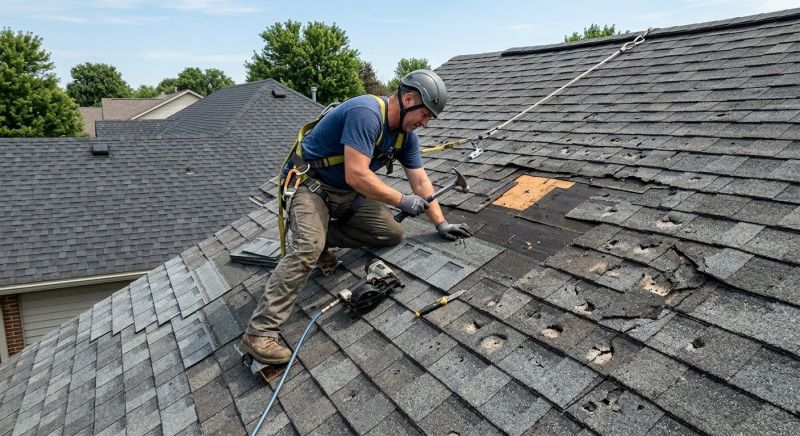 House Roof Repair in Massillon, OH